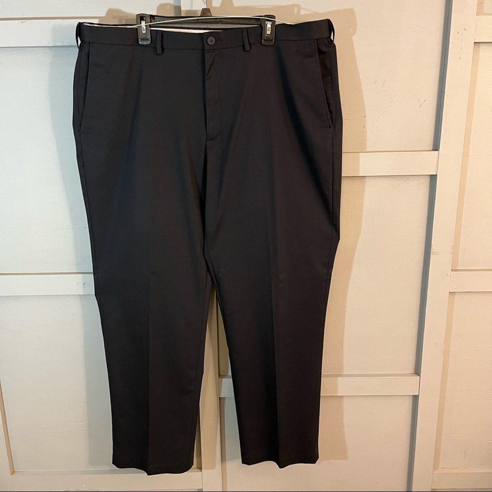 Haggar Men's Premium No Iron Khaki Regular Big and Tall